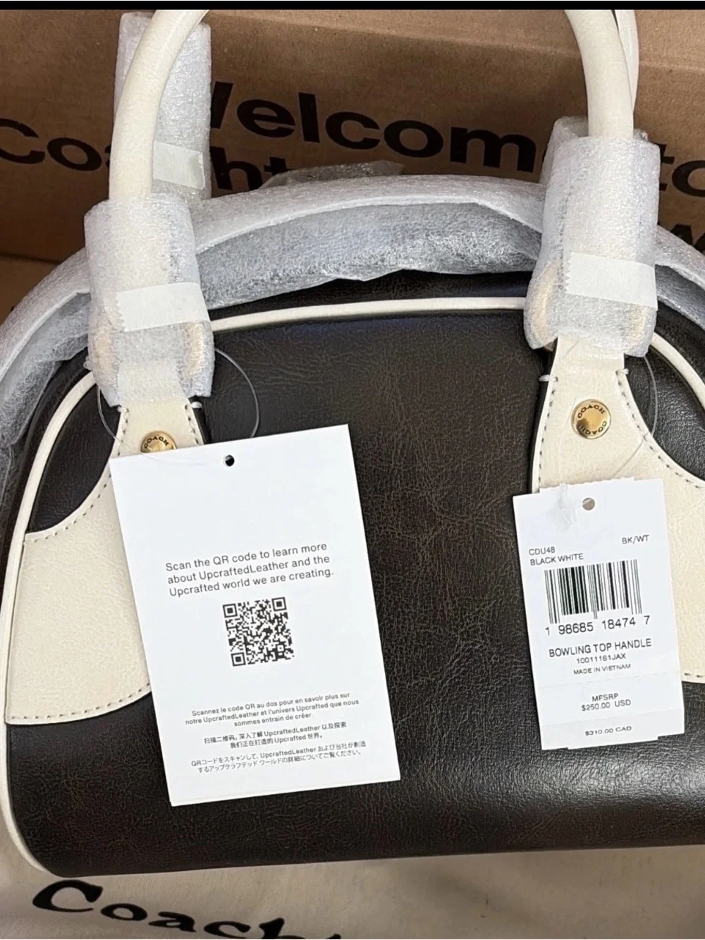 Coachtopia Bowling Top Handle Bag